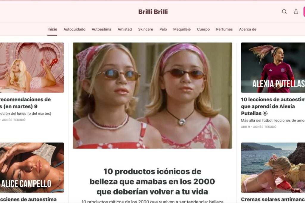 substack españa de moda y belleza