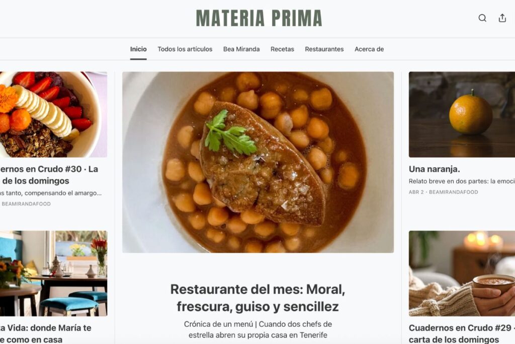 newsletter gastronomía España